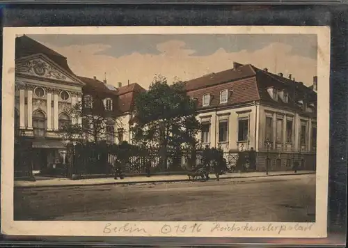 Berlin Reichskanzlerpalast Feldpost Kat. Berlin