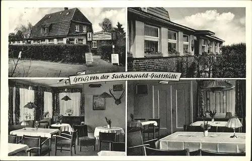 Dassendorf Sachsenwald Gaststaette Gastraeume Kat. Dassendorf