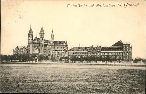 Maria Enzersdorf Hl. Geistkirche und Missionshaus St. Gabriel Kat. Maria Enzersdorf