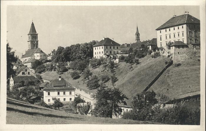 Judenburg Steiermark Teilansicht Stadtturm Kirche Kat. Judenburg Nr