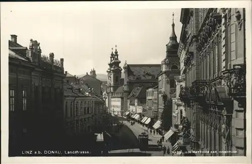 Linz Donau Landstrasse Kirche Kat. Linz