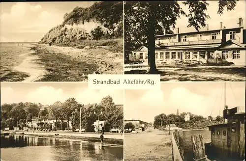 Altefaehr Ruegen Strandbad Kat. Altefaehr