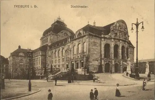 Freiburg Breisgau Stadttheater Kat. Freiburg im Breisgau