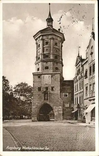 Augsburg Wertachbrucker Tor Kat. Augsburg