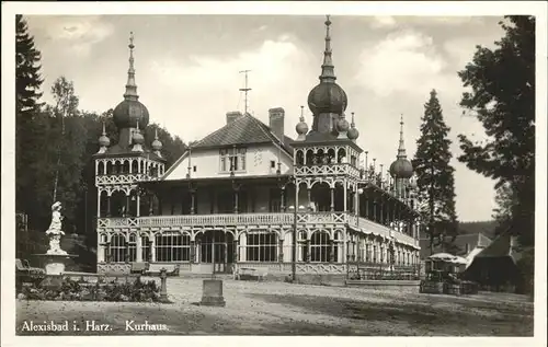 Alexisbad Harz Kurhaus Brunnen