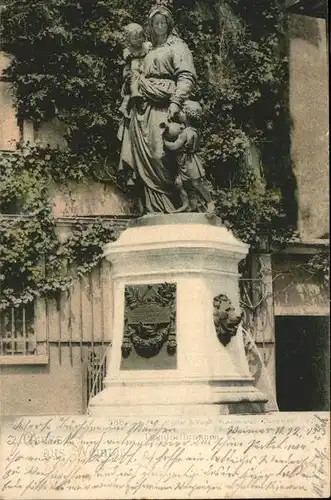 Weimar Thueringen Dondorfbrunnen Skulptur / Weimar /Weimar Stadtkreis