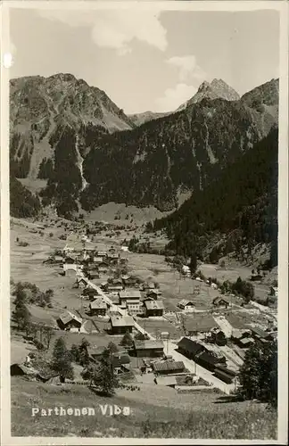 Parthenen Vorarlberg Panorama
