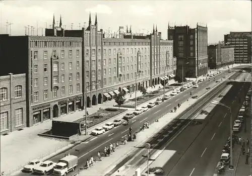 Rostock Mecklenburg Vorpommern Lange Strasse