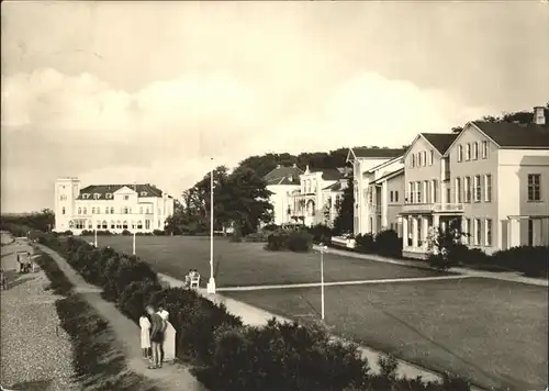 Heiligendamm Ostseebad Fritz Reuter Haus an der Strandpromenade