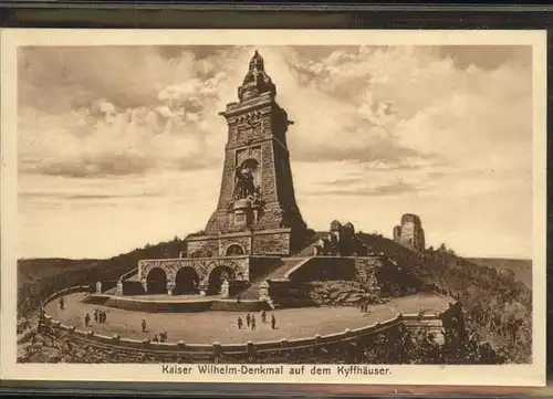 Bad Frankenhausen Kaiser Wilhelm Denkmal auf dem Kyffhaeuser Kat. Bad Frankenhausen
