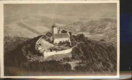 Arnstadt Ilm Wachsenburg Fliegeraufnahme Bild 157 aus der Reihe "Das schoene Deutschland" 1934 1935 Kat. Arnstadt