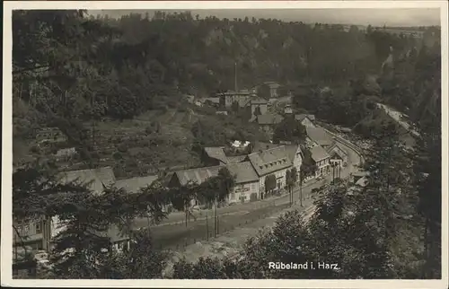 Ruebeland Harz Teilansicht / Elbingerode Harz /Harz LKR