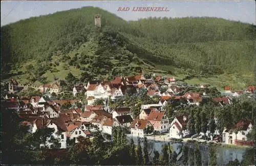 Bad Liebenzell Panorama Burg Kat. Bad Liebenzell