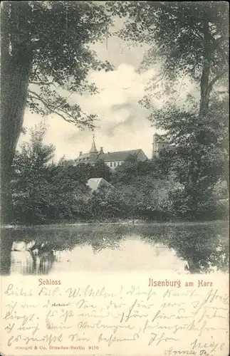 Ilsenburg Harz Schloss Teich / Ilsenburg Harz /Harz LKR