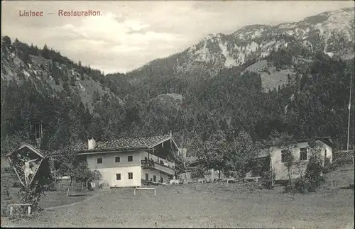 Bad Reichenhall Restauration Listsee Berchtesgadener Land Wegkreuz Kat. Bad Reichenhall