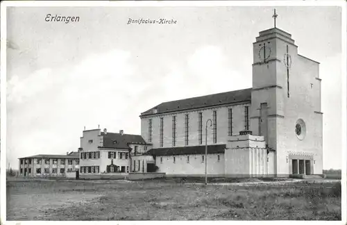 Erlangen Bonifacius Kirche Kat. Erlangen