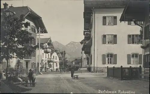 Ruhpolding Dorfstrasse Kat. Ruhpolding