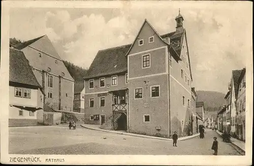 Ziegenrueck Saale Rathaus