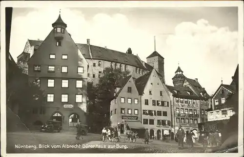 Nuernberg Blick vom Albrecht Duerer Haus zur Burg Kat. Nuernberg