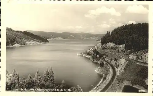 Schluchsee Panorama Schluchsee Uferstrasse Kat. Schluchsee