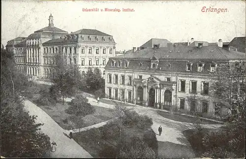 Erlangen Universitaet und Mineralogisches Institut Kat. Erlangen