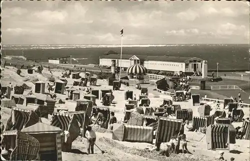 Norderney Nordseebad Nordstrand Strandkorb