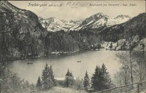 Oberstdorf Freibergsee Kat. Oberstdorf