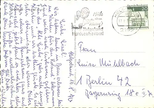 Helgoland Nordspitze und die Lange Anna / Helgoland /Pinneberg LKR