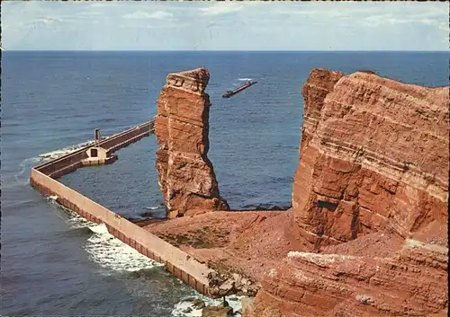 Helgoland Nordspitze und die Lange Anna / Helgoland /Pinneberg LKR