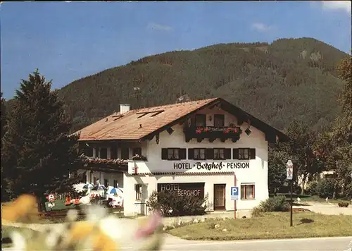 Inzell Hotel Pension Berghof Kat. Inzell