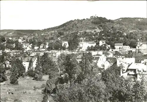 Bad Blankenburg Panorama mit Burg Kat. Bad Blankenburg