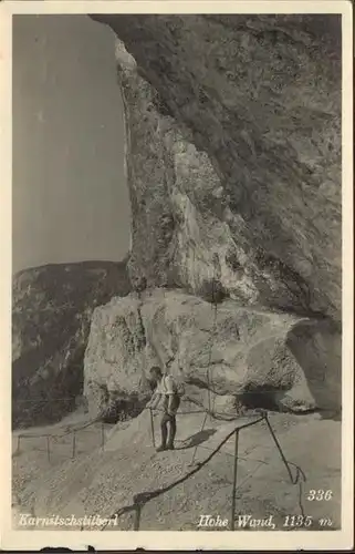 Gruenbach Schneeberg Karnitschstueberl Hohe Wand Gutensteiner Alpen Kat. Gruenbach am Schneeberg