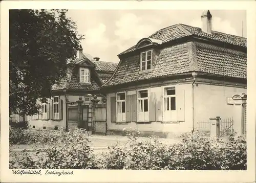 Wolfenbuettel Lessinghaus Kat. Wolfenbuettel