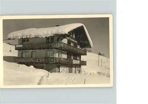 Riezlern Kleinwalsertal Vorarlberg Rudolf Berthold Haus Kat. Mittelberg