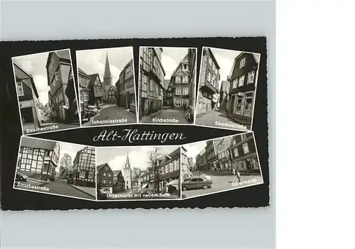 Hattingen Ruhr Alt Hattingen Teilansichten / Hattingen /Ennepe-Ruhr-Kreis LKR