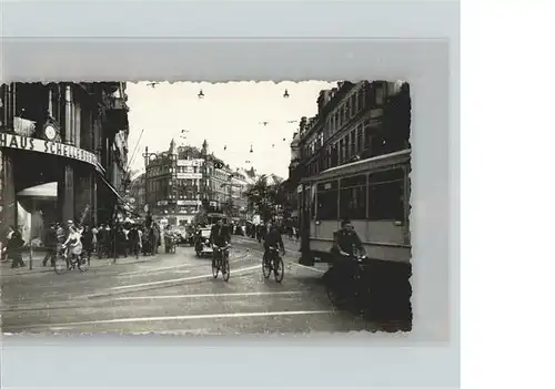 Chemnitz Johannisplatz Strassenbahn Haus Schellenberger Kat. Chemnitz