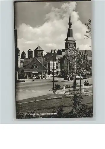 Osnabrueck Rissmuellerplatz Kirche Turm Kat. Osnabrueck