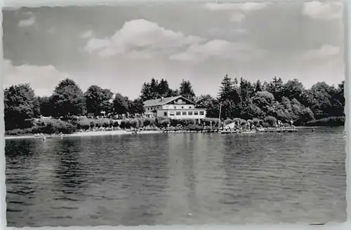 Seebruck Chiemsee Seebruck Chiemsee Gasthof Arlaching ungelaufen ca. 1955 / Seeon-Seebruck /Traunstein LKR