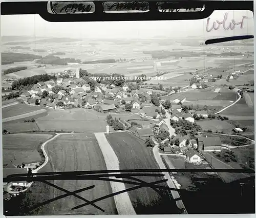 Traunstein Oberbayern Fliegeraufnahme * 1969