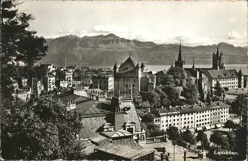 Lausanne VD Gesamtansicht / Lausanne /Bz. Lausanne City