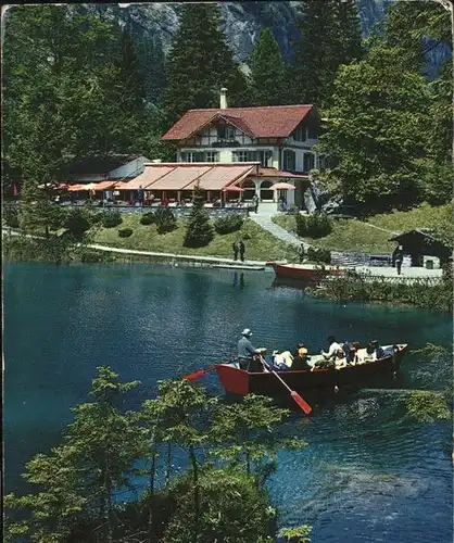 Blausee BE Bootspartie Kat. Blausee Mitholz