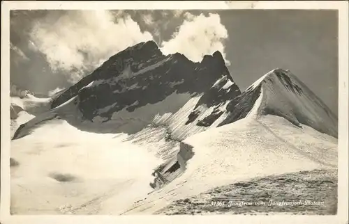 Jungfrau BE Blick vom Jungfraujoch Plateau Kat. Jungfrau