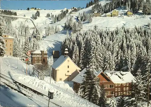 Rigi Kloesterli Ortsansicht Skilift Kat. Rigi Kloesterli