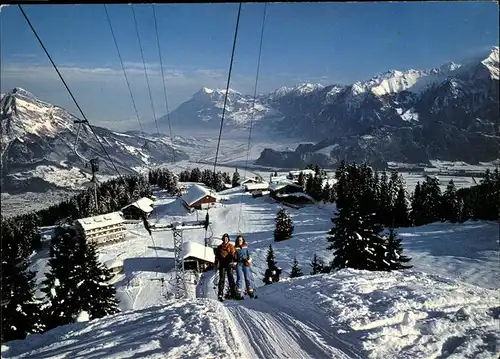 Wangs Pizol Hotel Alpina Furt Graue Hoerner und Valais