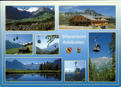 Adelboden BE und Sillerenbuehl im Berner Oberland Teilansichten Kat. Adelboden