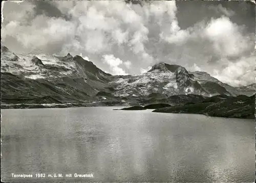 Melchsee Frutt Tannalpsee mit Graustock Kat. Melchsee Frutt