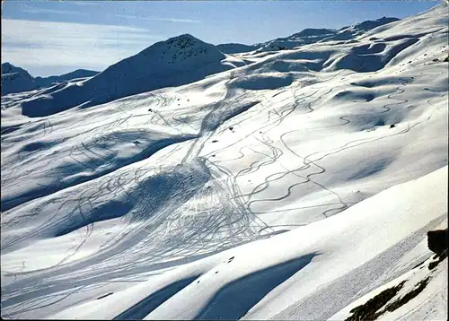 Savognin Traumpiste Piz Martegnas Naladas Kat. Savognin