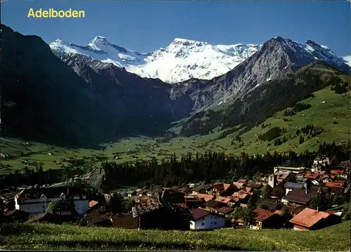 Adelboden BE Panorama Berner Oberland Kat. Adelboden