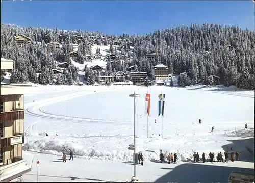 Arosa GR Obersee mit Seehalde Kat. Arosa