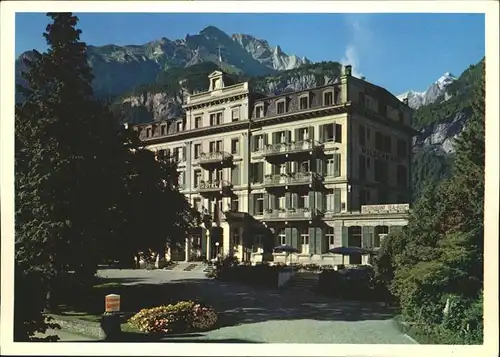 Meiringen BE Hotel du Sauvage Berner Oberland Kat. Meiringen